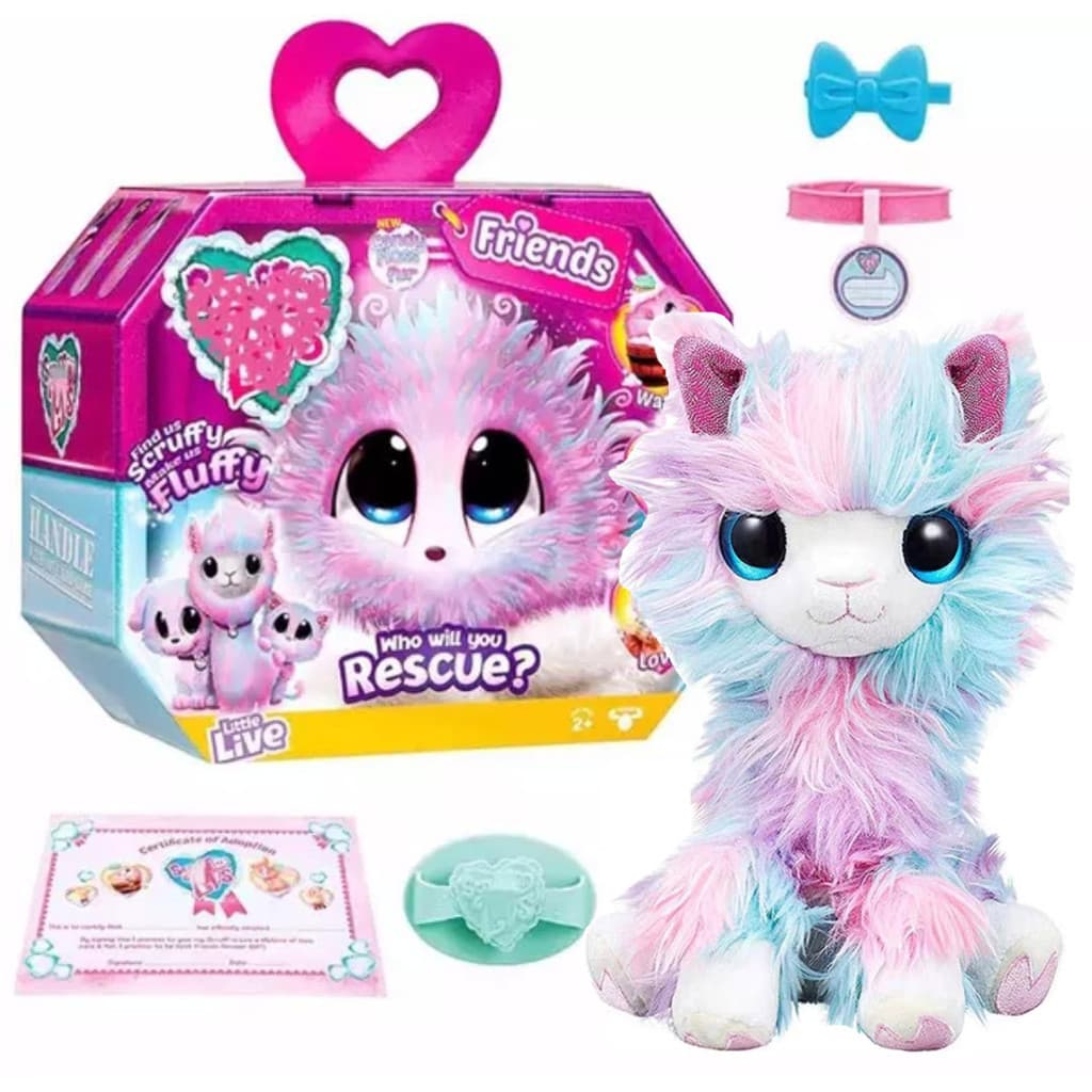 Popular Skruff a Love, brinquedo de pelúcia em caixa surpresa, 4ª geração, alpaca, urso, unicórnio, presente surpresa pa