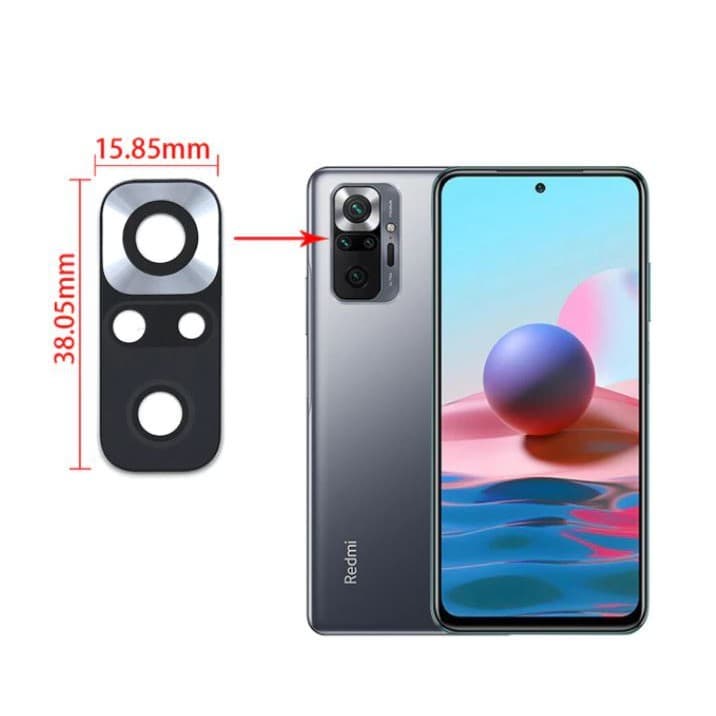 Vidro Câmera Lente Traseira Xiaomi Mi Note 10 e Note 10 Pro