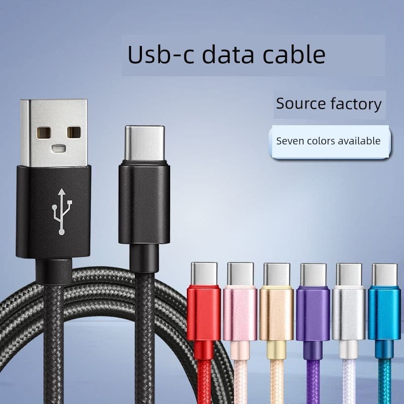Carregador rápido tipo c Fonte Carregamento Rápido USB‑C Kit Carregador + Cabo Tipo C Cabo de dados de carregamento rápi