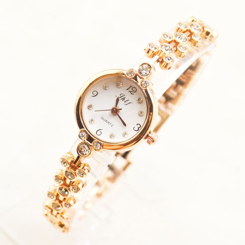 Versão coreana moda strass pura menina senhoras à prova dwaterproof água All-Match pulseira golfinho relógio feminino pr