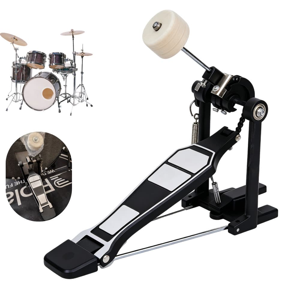 Pedal De Bumbo Simples Pedal Simples Para Kit De Bateria