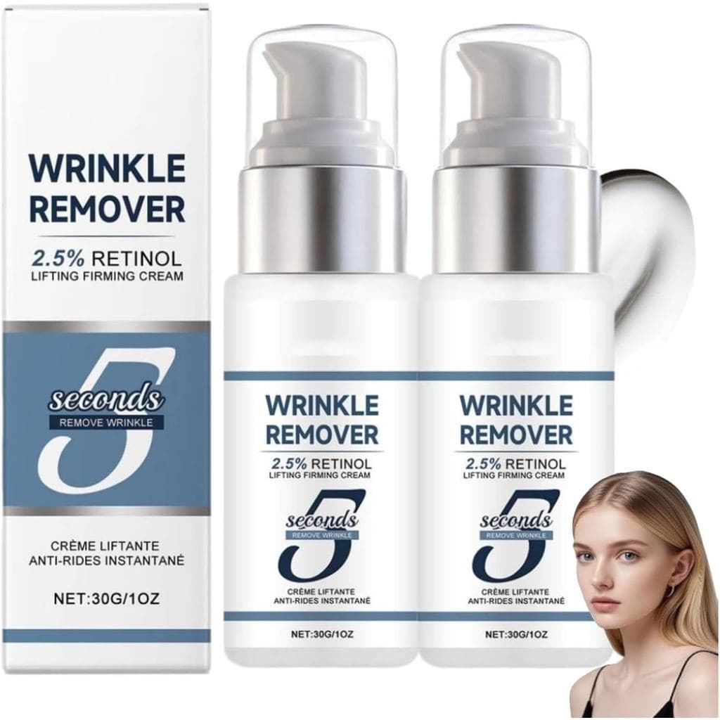 Produto de cuidado facial anti-rugas instantâneo de 5 segundos, que levanta e firma a pele do rosto instantaneamente, pr