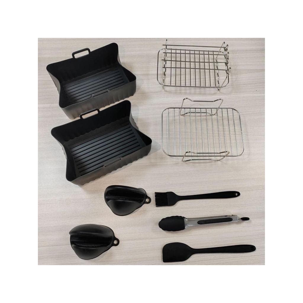 Fritadeira De Ar Retangular , Assadeira De Silicone , Almofada