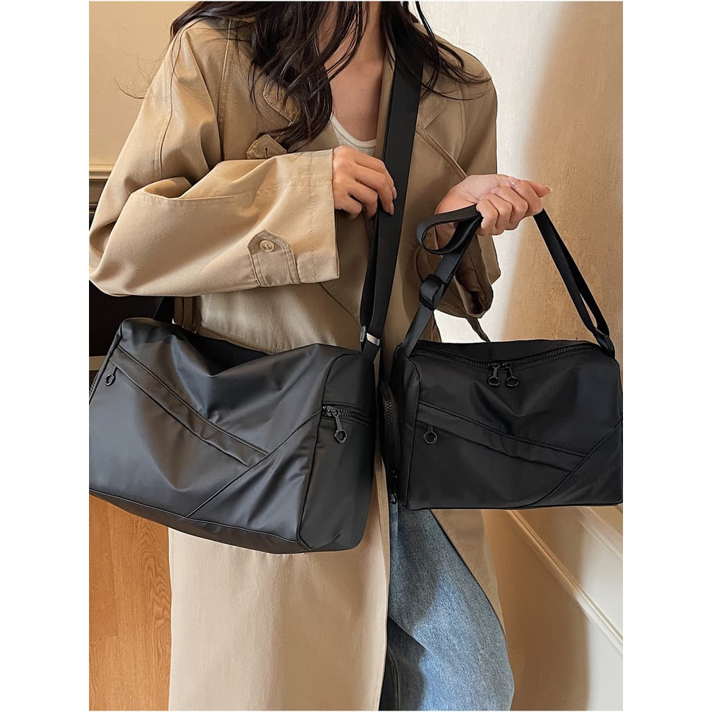2026 novo estilo Casual saco do mensageiro feminino grande capacidade leve saco de viagem estilo masculino estudante tra