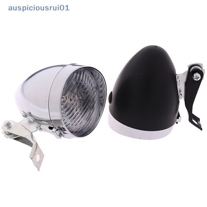 [Auspiciousrui01] 3 LED lanterna retrô bicicleta faróis