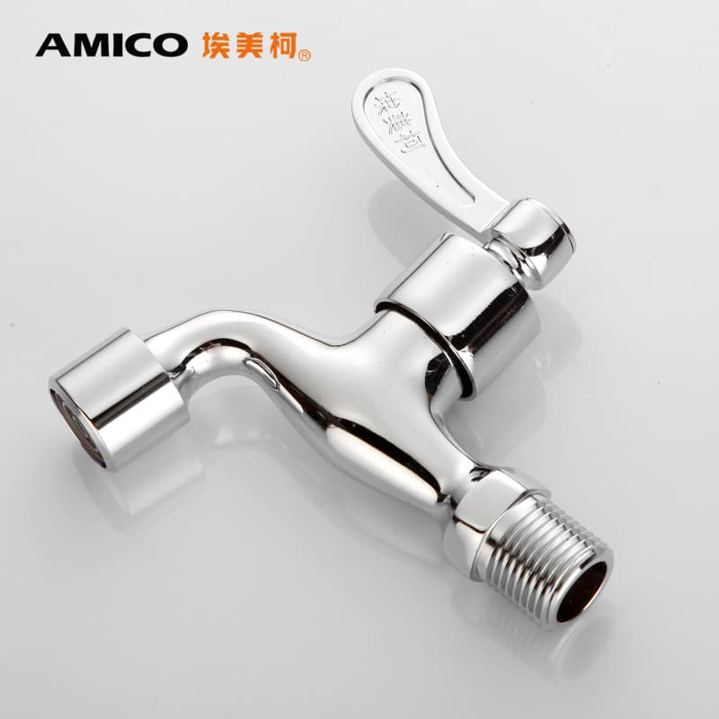 Genuíno Emico mop piscina torneira de bronze grosso abertura rápida mop piscina varanda único legal 4 pontos torneira do