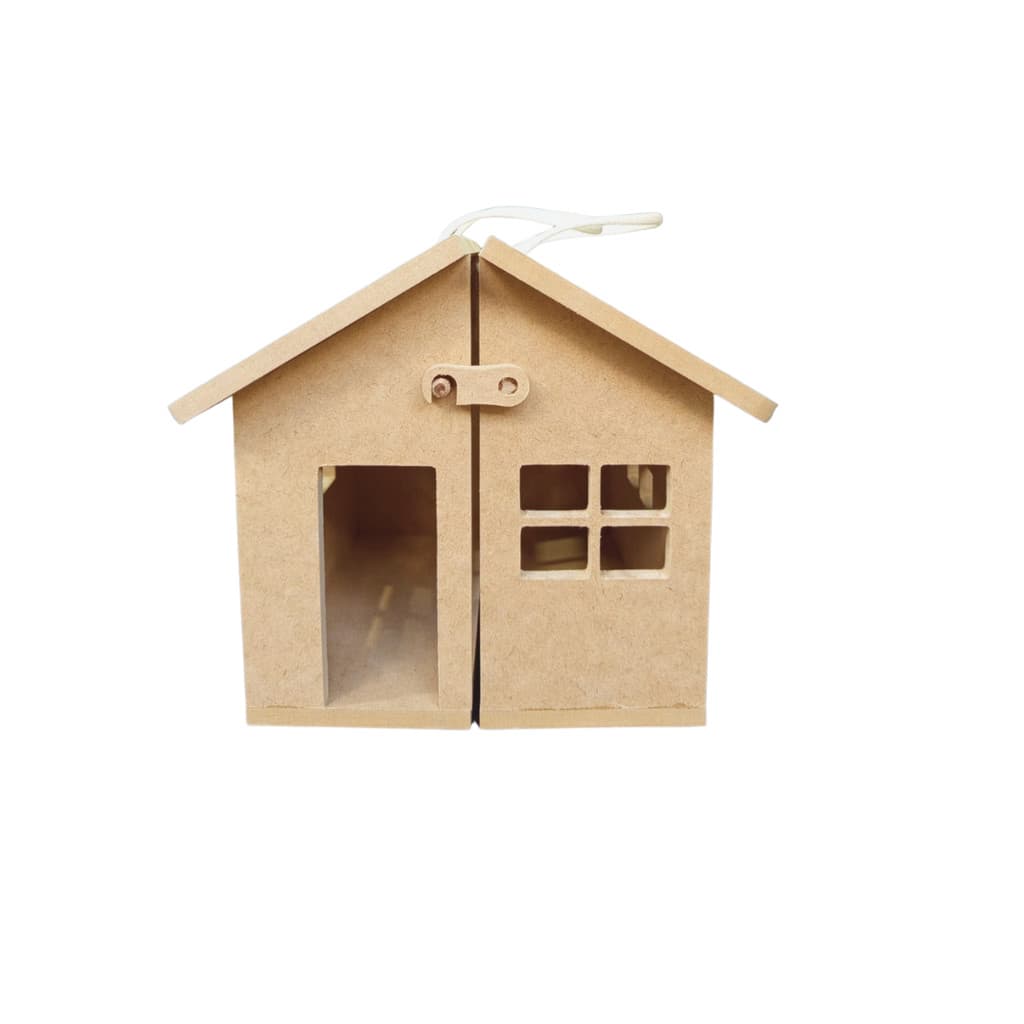 Casinha Maleta kit com 5 Unidades
