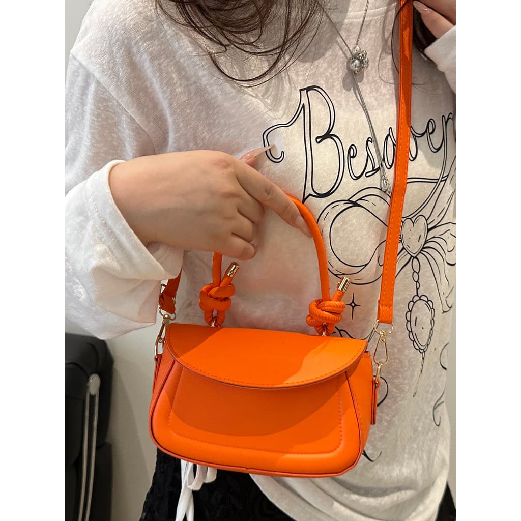 Bolsa bolsa feminina 2025 novo estilo nicho Design High-End bolsa feminina moda All-Match um ombro cruz-corpo Retro Comm