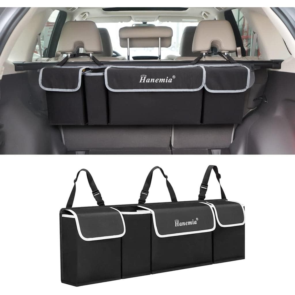 Organizador e Armazenador para Porta-Malas de Carro, Organizador Suspenso para Banco Traseiro de SUV, Caminhão, MPV, Imp