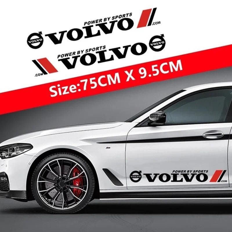 Volvo Carro À Prova Dwaterproof Água Anti-Risco Adesivos Porta Lateral Corpo Decoração Decalques Para XC60 S60 S80 XC90