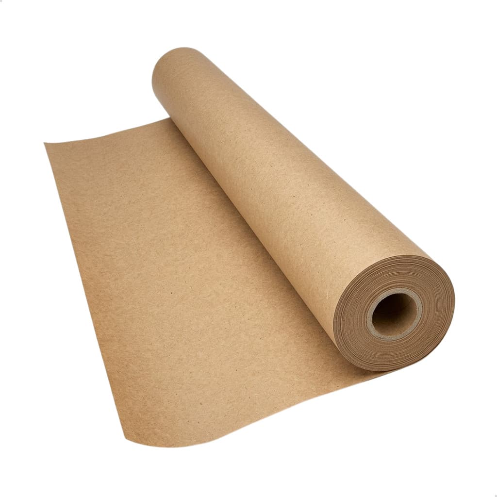 Bobina De Papel Pardo Kraft Para Mascaramento de Pinturas 45 CM X 40 M