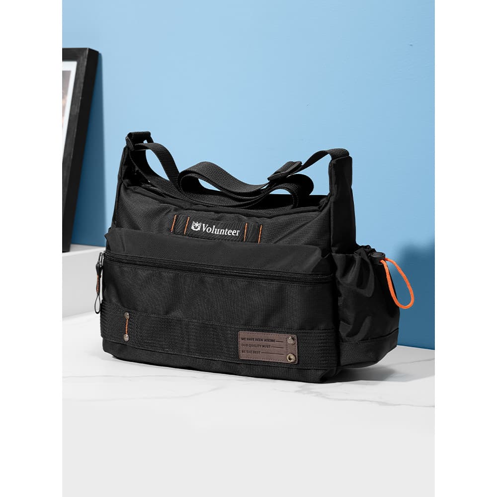 Bolsa mensageiro masculina 2026 novo estilo moda grande capacidade bolsa de ombro Oxford pano ao ar livre Commuter bolsa
