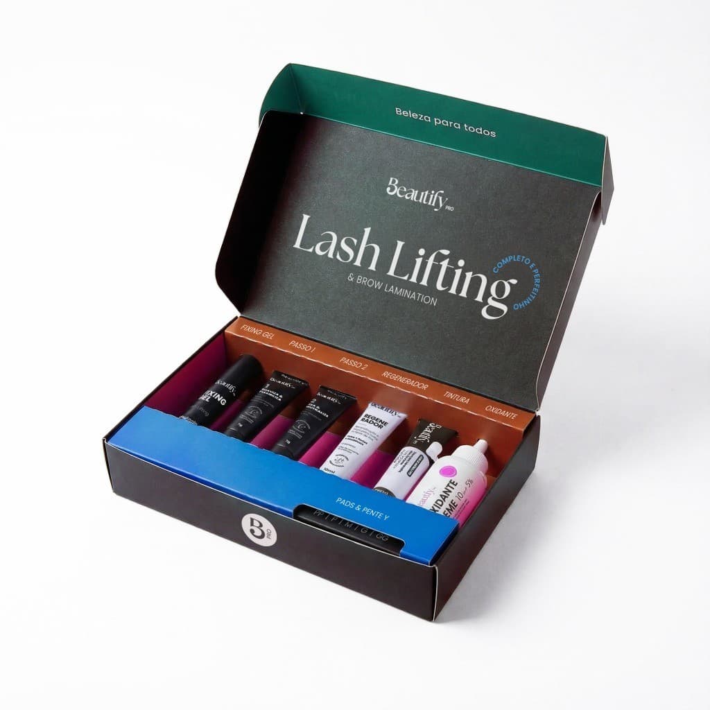 KIT LASH LIFTING E BROW LAMINATION COMPLETO - BEAUTIFY PRO