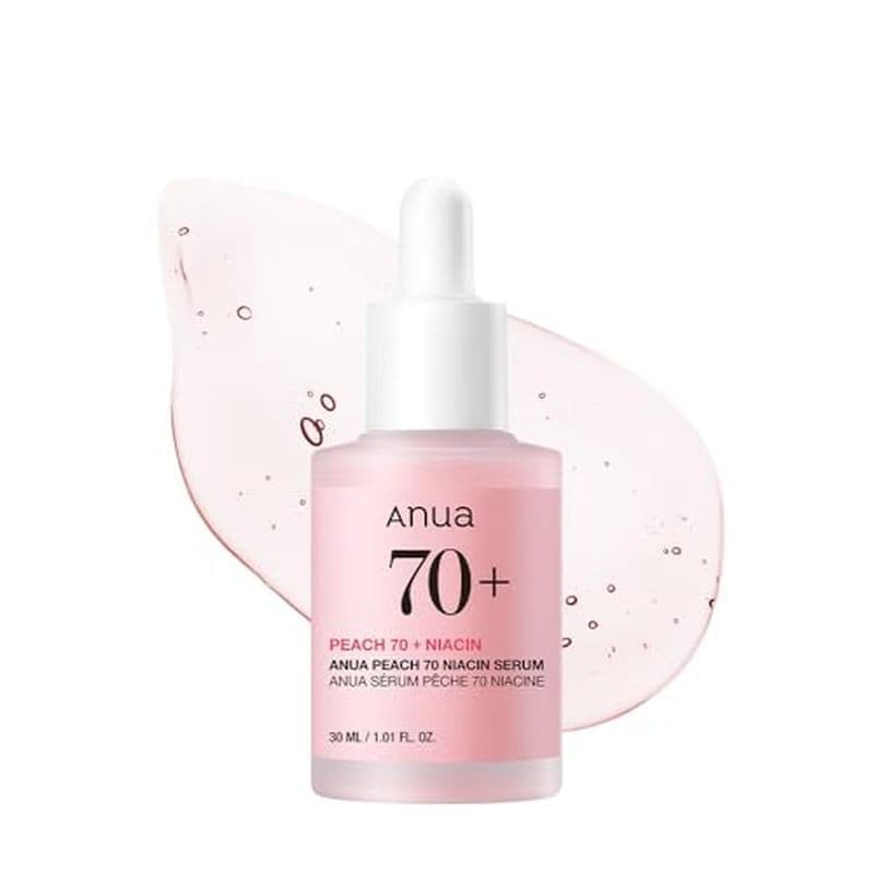 Soro De Niacinamida Anua Peach 70 , Brilho Diário Para Rosto , Tom De Pele & amp ; Cuidados Embotamento Com Vitamina B12