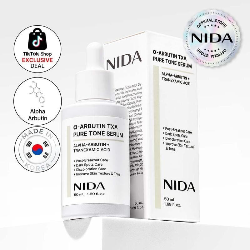 Zorro NIDA Alpha-α-Arbutin TXA Creme Clareador e Redutor de Manchas Pure Color Y2XY