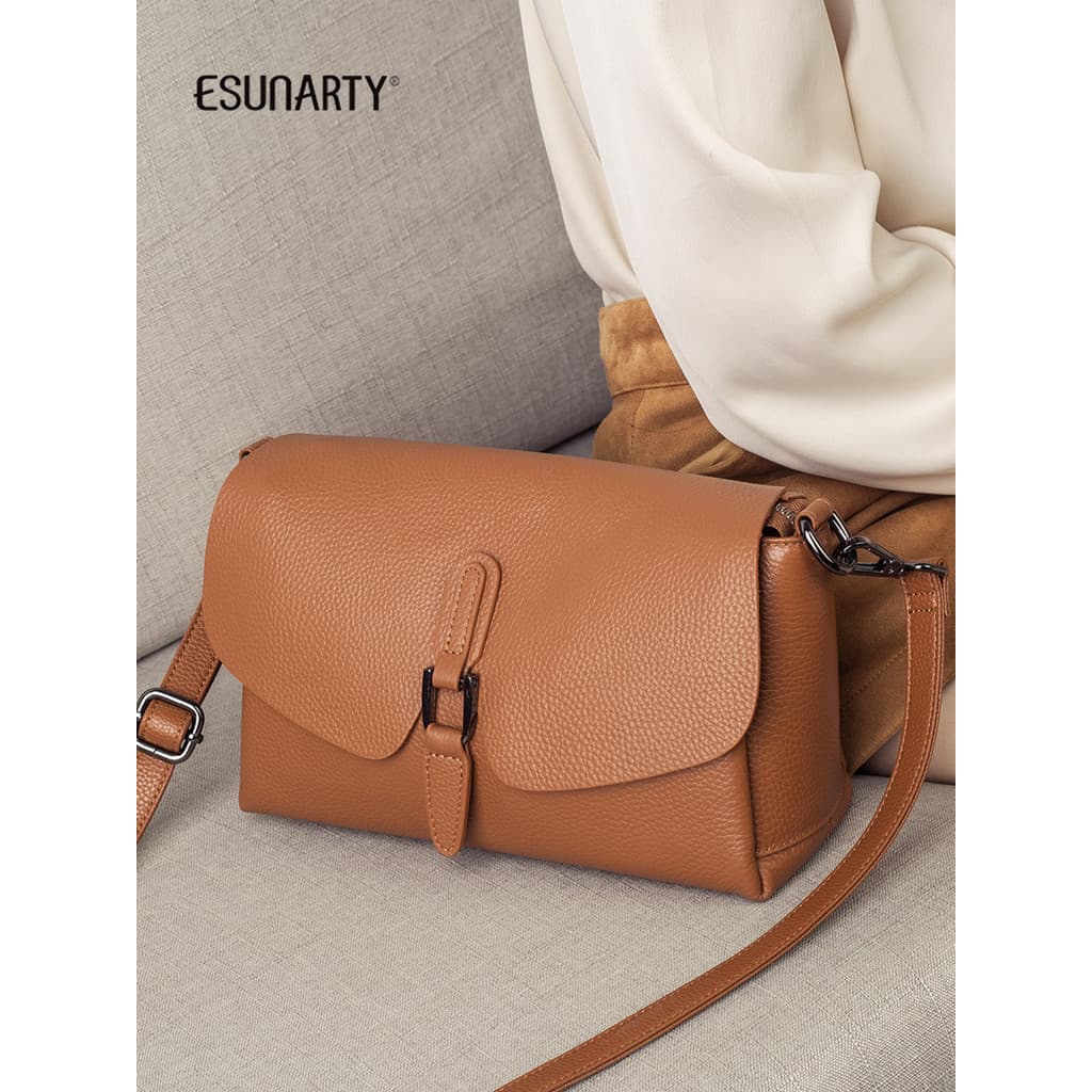 Bolsas femininas 2026 novo estilo moda couro macio couro genuíno bolsas femininas Cross-body pequenos sacos All-match po