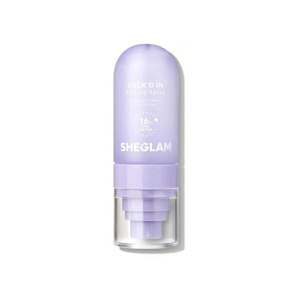 SHEGLAM Lock'd In Setting Spray Efeito Matificante Secagem Rápida Longa Duração Spray Fixador de Maquiagem Controle de O