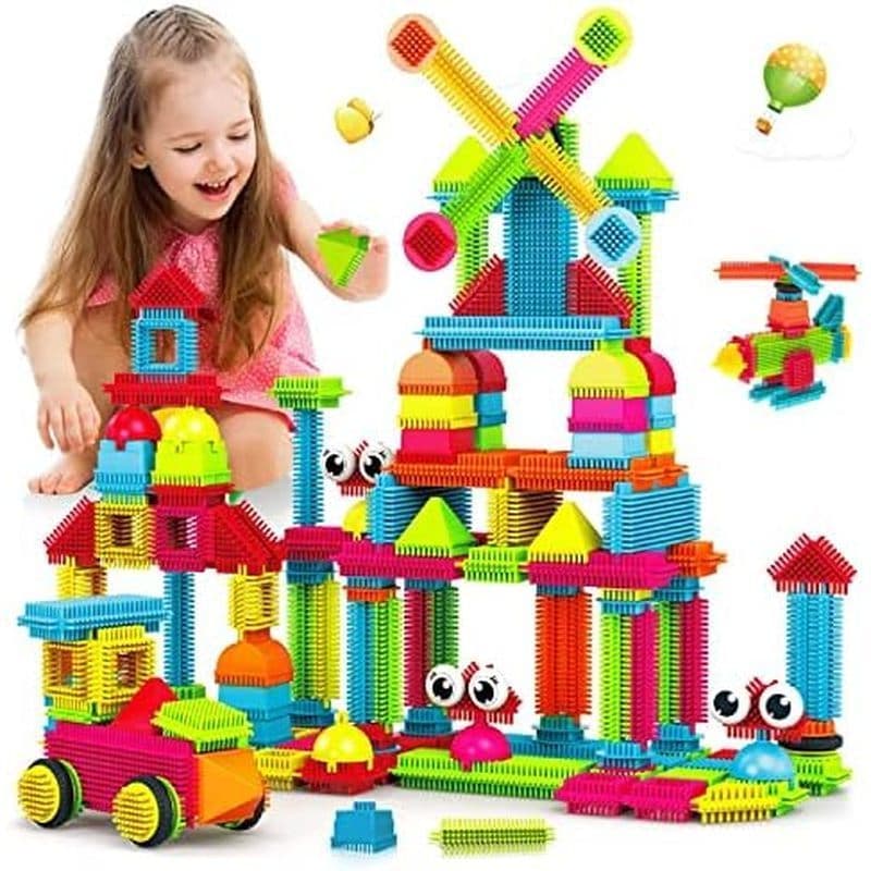 Contixo ST2 Kids Magnetic Stix Stick 68 PCs Blocos De Construção 3D STEM Building Playboards Criatividade , Imaginação ,