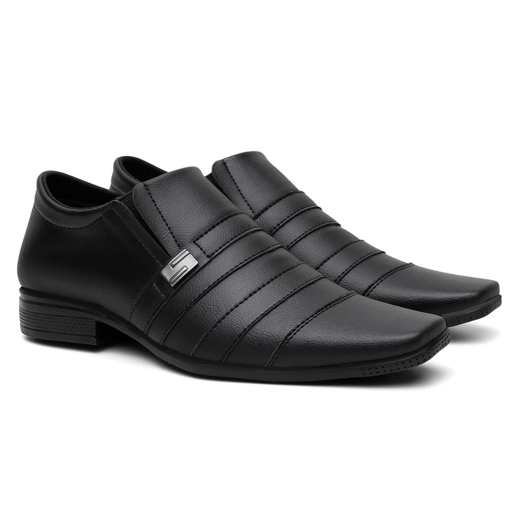 Sapato Social Masculino Couro Elegante Confortável e Duradouro