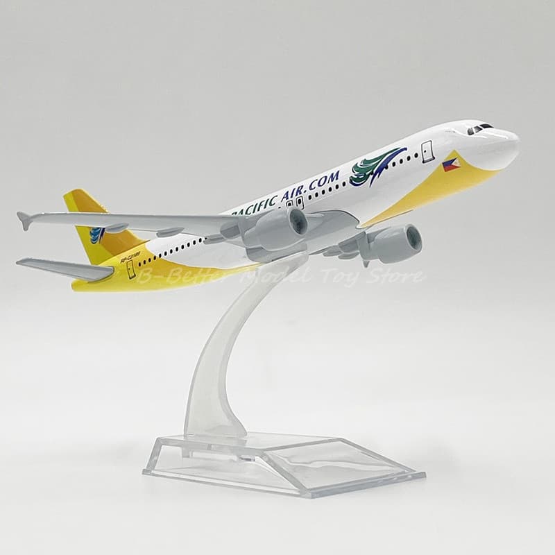 1 : 400 Modelo Fundido Avião Brinquedo 16 cm Réplica Em Miniatura Cebu Pacific