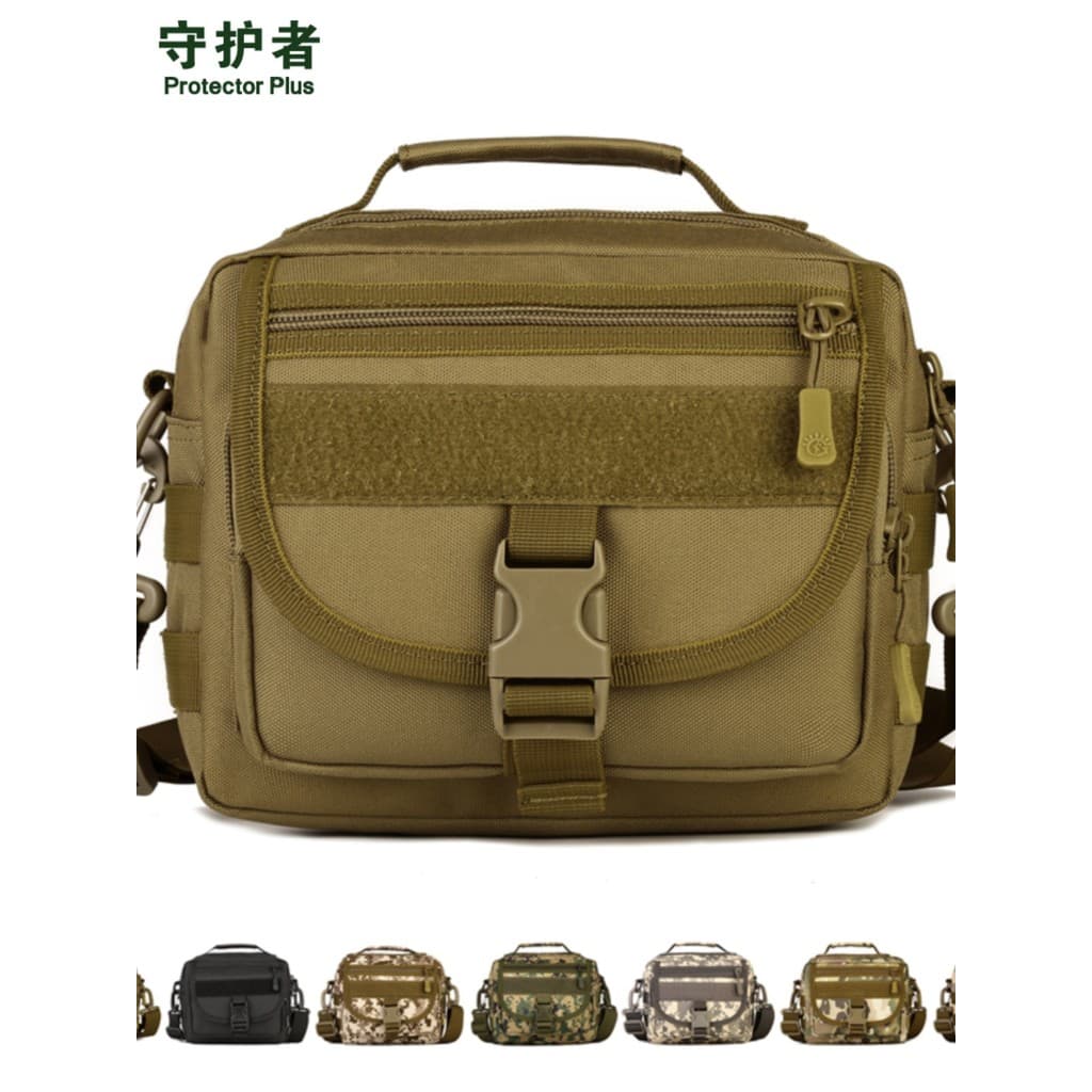 Bolsa de ombro masculina Diagonal saco de cintura tático ao ar livre bolsa Casual masculina saco lateral grande acessóri