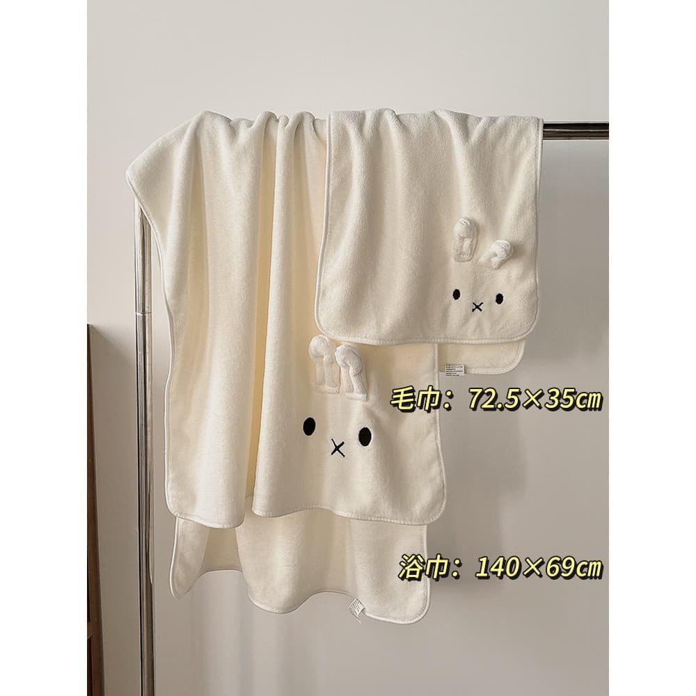 Toalha de banho fofa, novo estilo, lã Coral, lavagem facial, toalha envoltória de banho, absorve água, secagem rápida, s