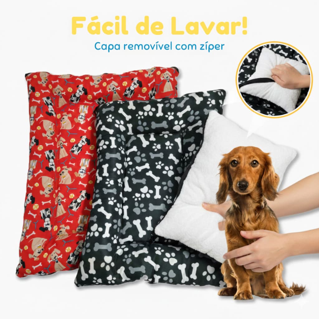 Cama Caminha Colchonete Top king Confort Cães Colchão Pet