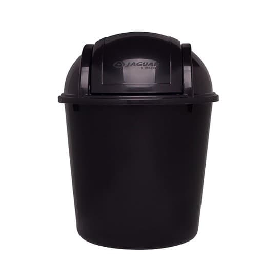 Lixeira Basculante Para Pia 5,5 L  Preto Jaguar