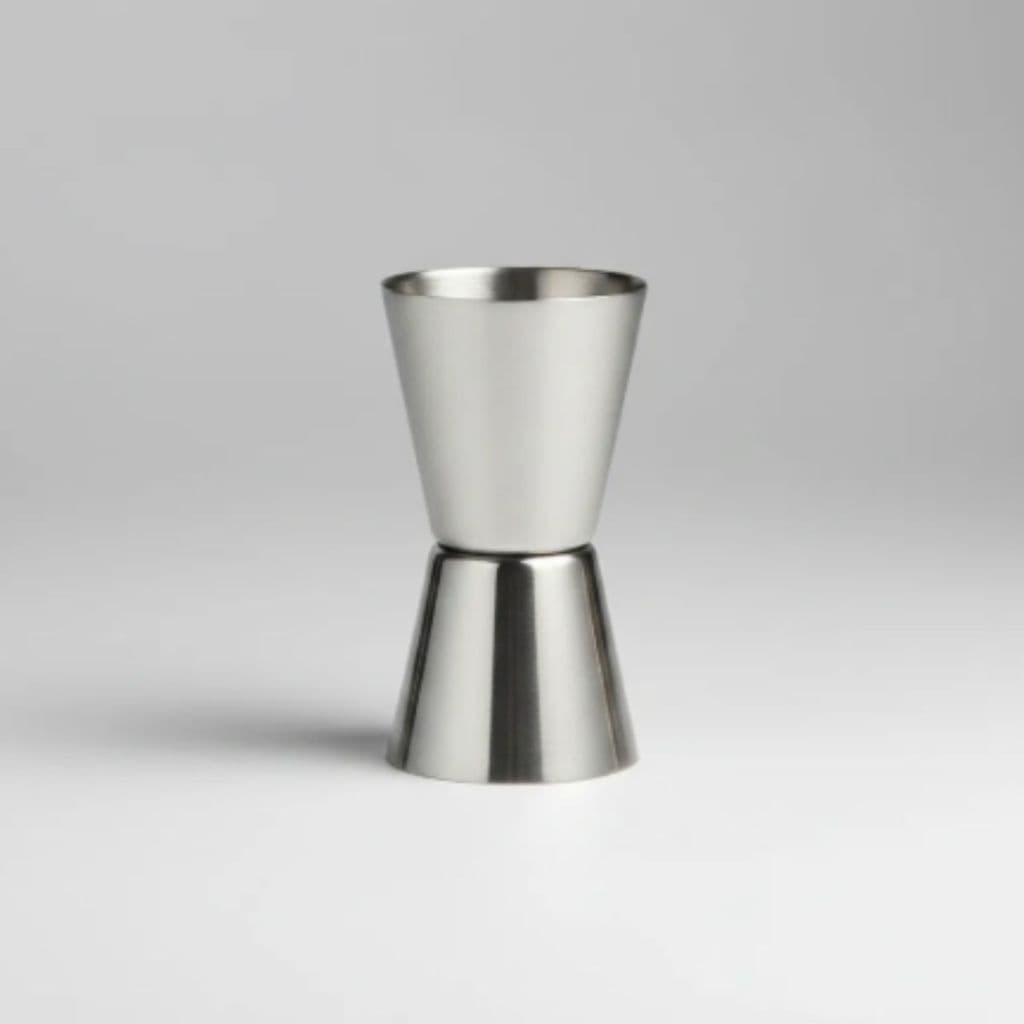 Dosador de Bebidas Duplo de Inox 25ml e 50ml Hercules
