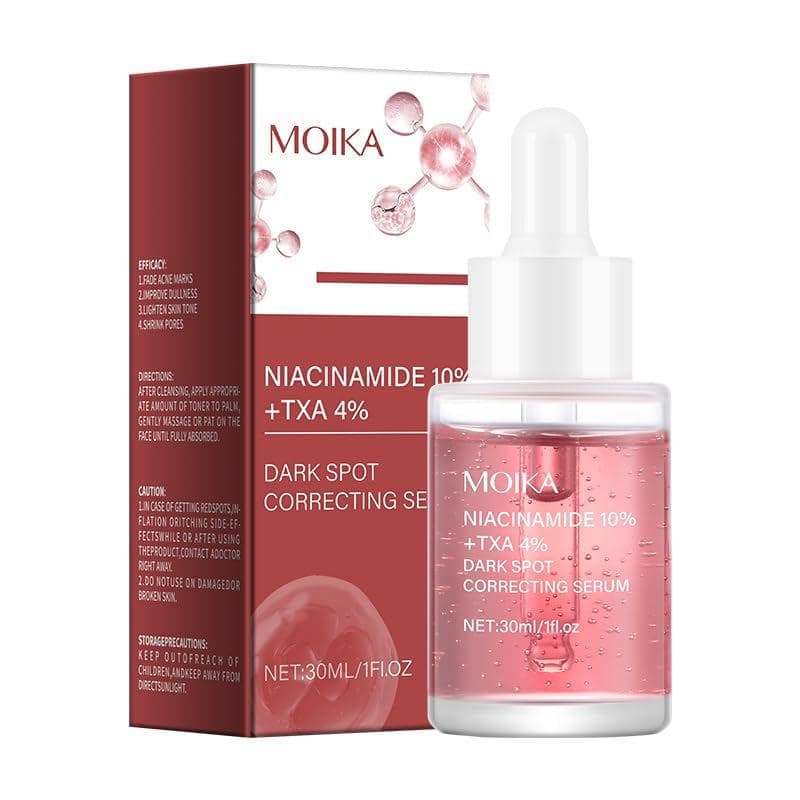 Sérum de Niacinamida 10%+TXA 4%, Tratamento Facial Ácido, Ácido Hialurônico, de Vidro, Purificante, Tom de Rad