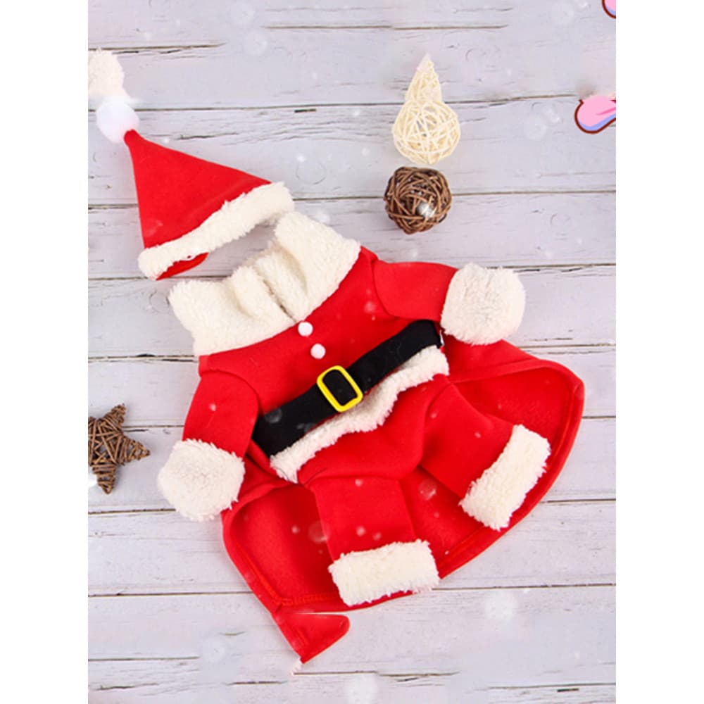 Roupas de gato gatinho roupas de natal inverno roupas de gato engrossado quente roupas para animais de estimação roupas