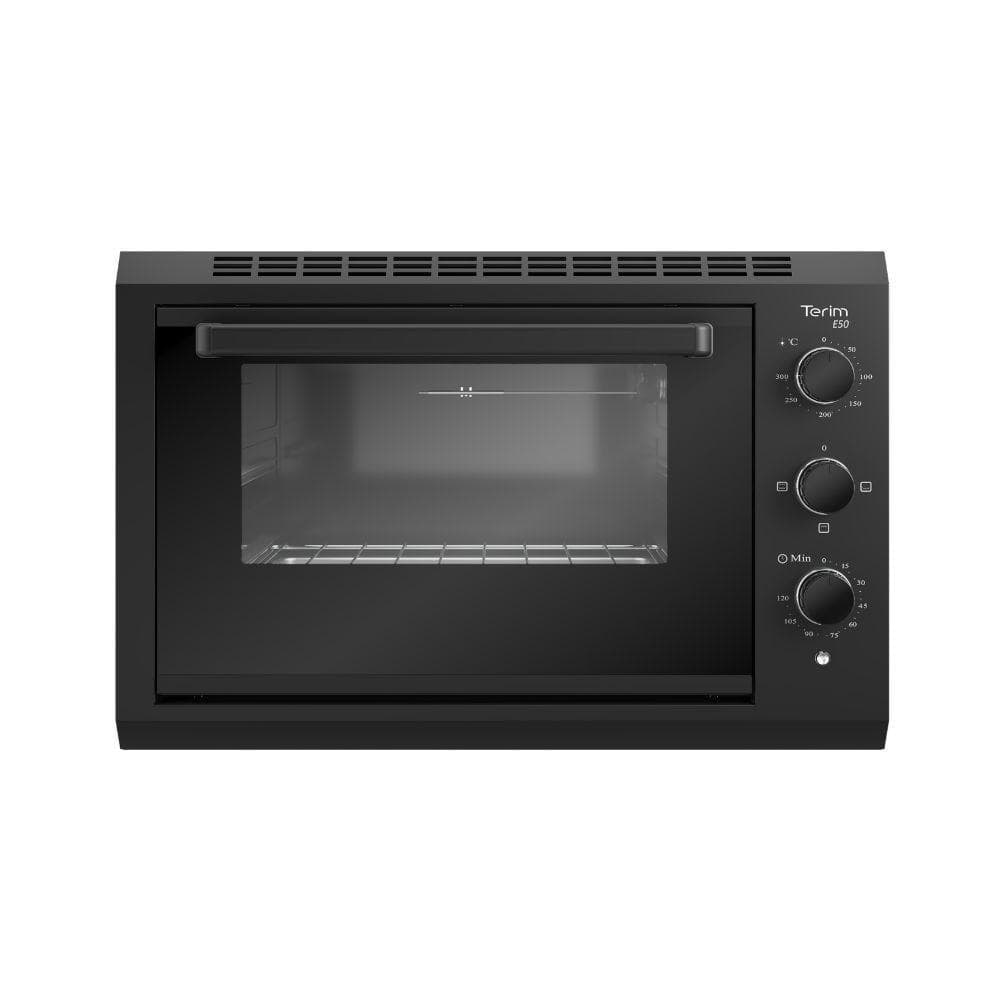 Forno Elétrico de Embutir Terim E50 50L 1750W com Grill Preto 220V