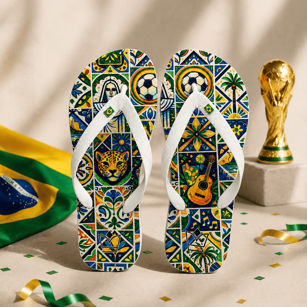 Chinelo Feminino Moderno Varias Estampas Leve Macio e Antiderrapante