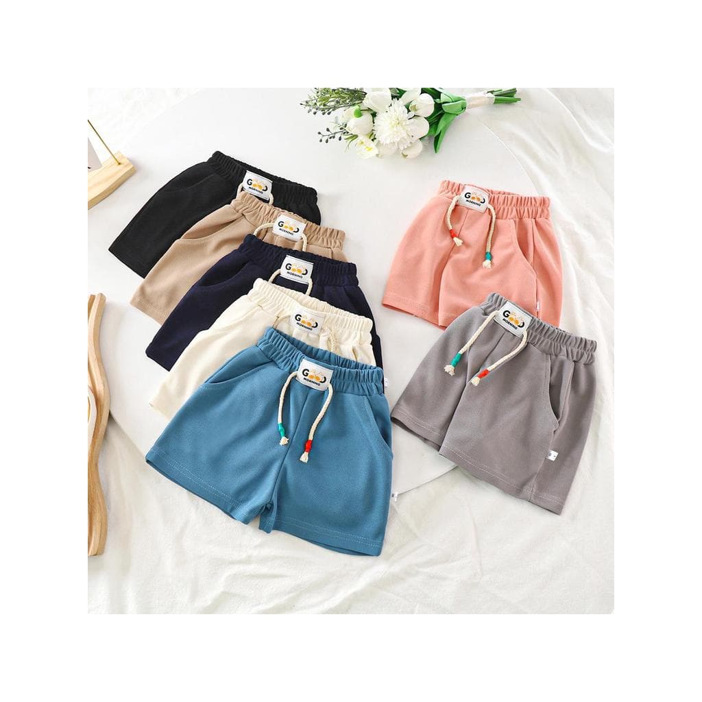 Crianças crianças Shorts versão coreana roupas de verão meninas bebê exterior usar calças de cinco pontos meninos Casual