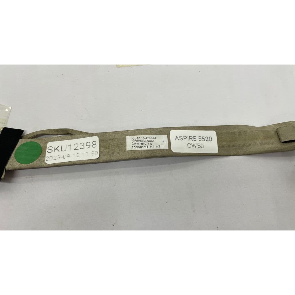 Cabo Flat para Tela Notebook Aspire 5520 LCW50 12398