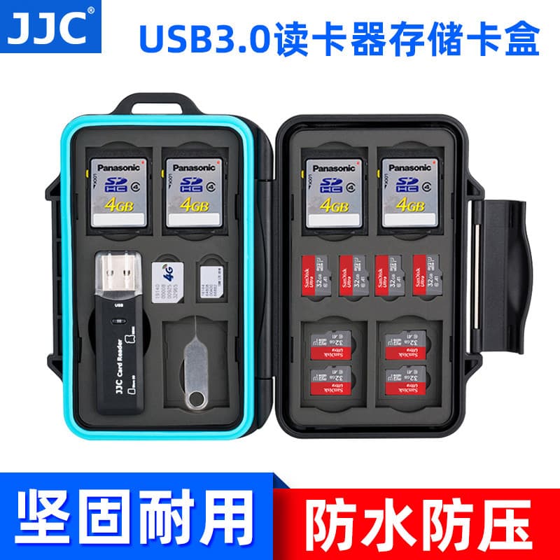 Estojo para cartão de memória JJC CFexpress Tipo-A Cartão SD TF Bolsa de armazenamento NANO MICRP Estojo para cartão de
