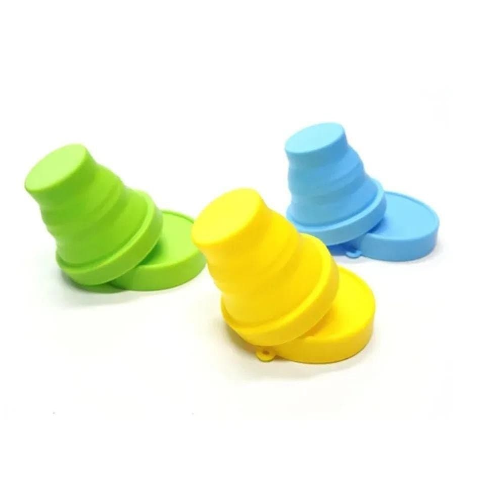 1 Pçs Portátil Silicone Telescópico Beber Dobrável Copo Viagem Acampamento Banheiro Tumblers Garrafa De Água Ferramenta