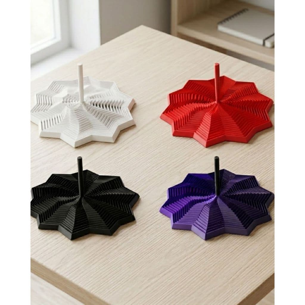 Estrela Articulada Fidget 3D Brinquedo Sensorial Antiestresse Relaxante PLA Criativo Educativo