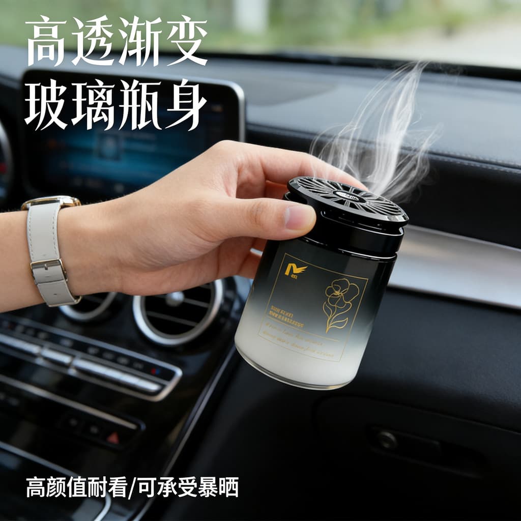 High-End sentimento carro aromaterapia bálsamo sólido fragrância remover Odor fragrância de longa duração fragrância do