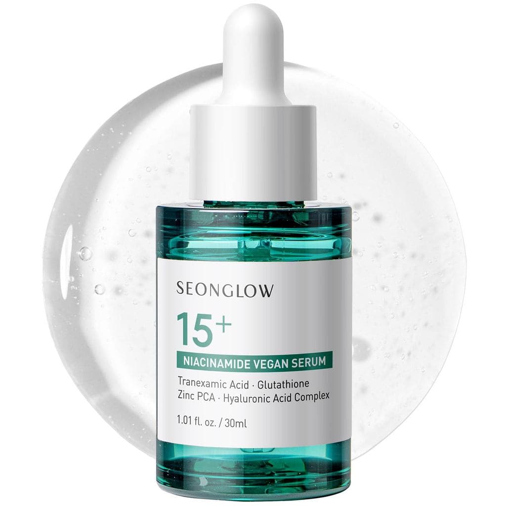 15Pure Niacinamide+3Kojic Acid Serum：Radiant Korean Facial Care Serum-Improve skin texture and barrier，Shrink pores，Fadi