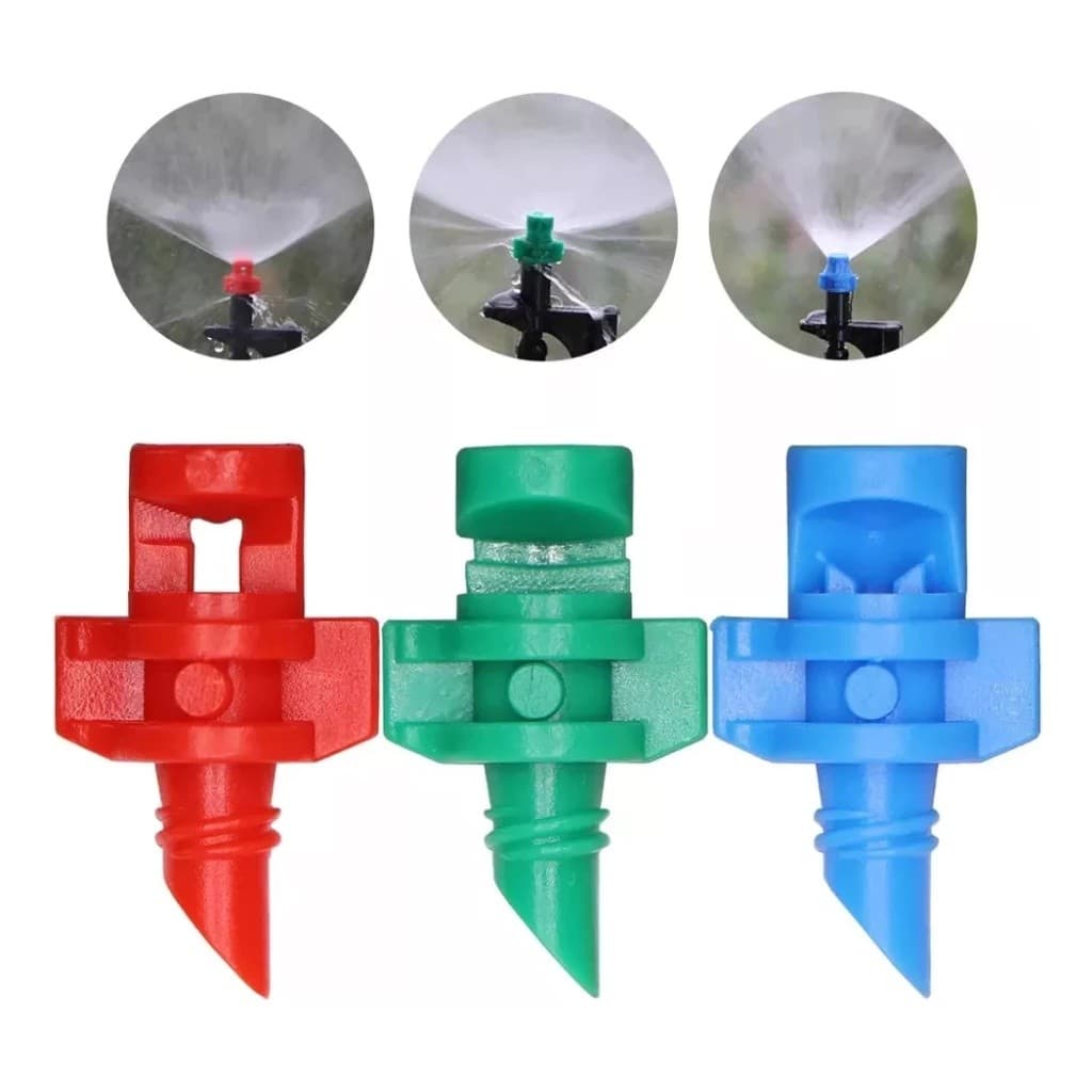 Bico Micro Aspersor Spray Estático Irrigador De Jardim 10 a 100un