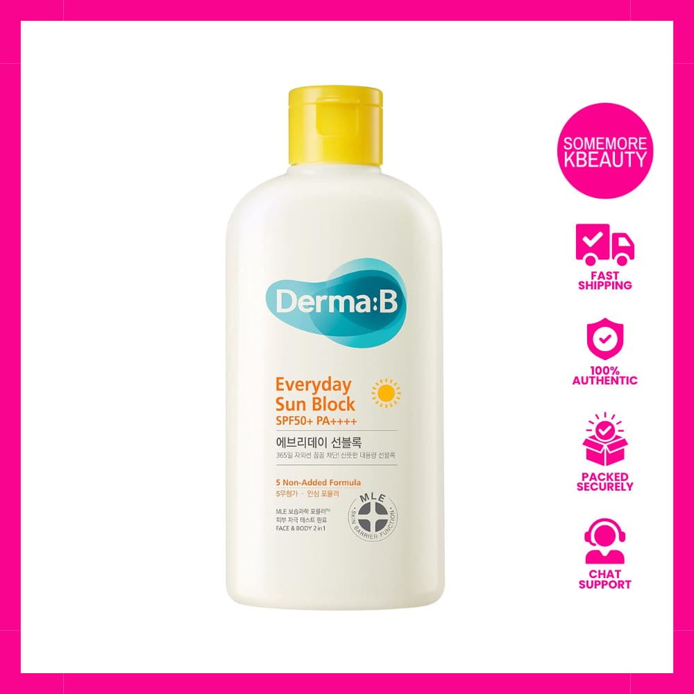 Protetor Solar Diário DERMA-B 200ml SPF50+ PA++++
