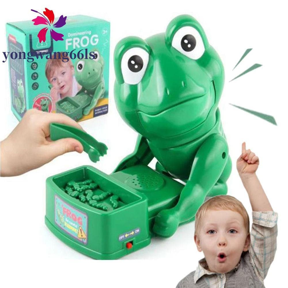 YONGWANG Jogo Assustador De Mordida De Dedo , Plástico Elétrico Roubando Inseto Sapo Mordendo Brinquedos De Brincadeira