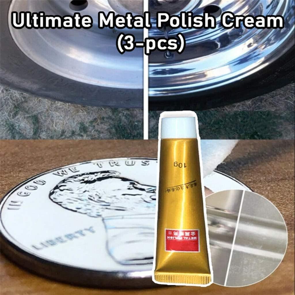 Creme Polidor Todo Em Metal (3PCS)