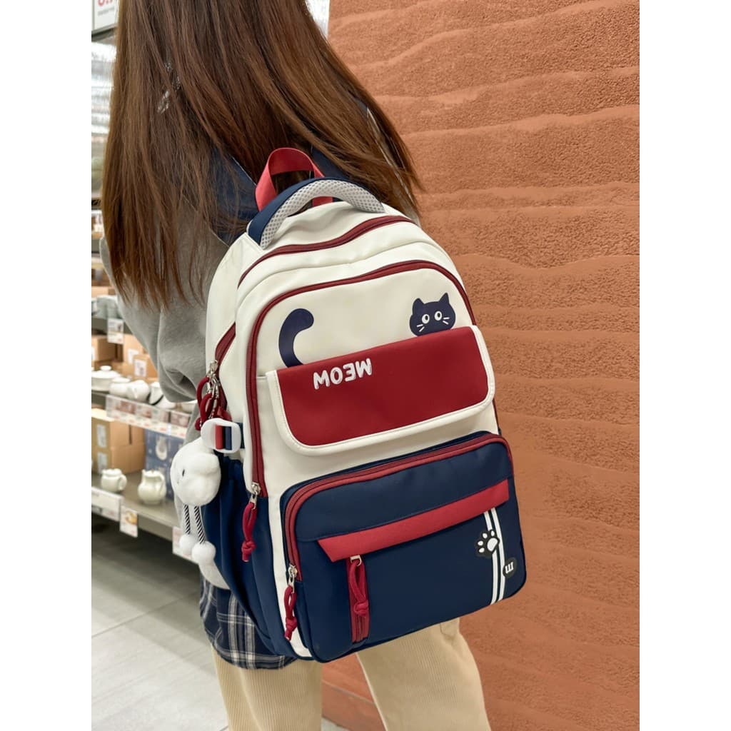 Campus Schoolbag Meninas Alunos do Ensino Fundamental Terceira a Sexta Série 2026 Novo Estilo Mochila Correspondente Lev