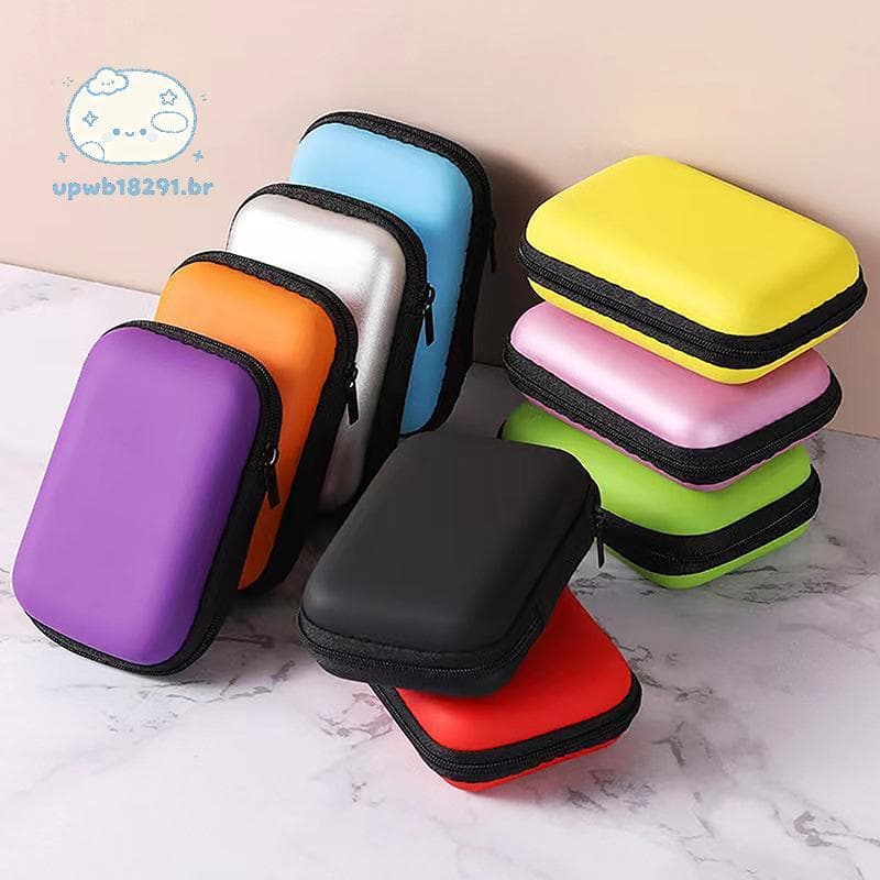 upwb Bolsa De Armazenamento Para Viagem , Estojo De Carregamento Fone De Ouvido , Com Zíper , Portátil , Organizador De