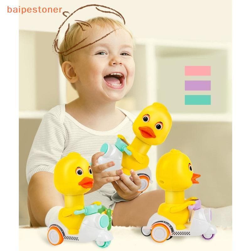 [baipestoner] 1 Unidade De Brinquedos Infantis Podem Retornar Ao Carro Sem Prensagem De Bateria Presente Divertido Para
