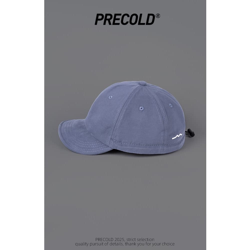 boné boné masculino Retro totalmente fechado americano chapéu de aba curta masculino boné de beisebol de aba macia fem