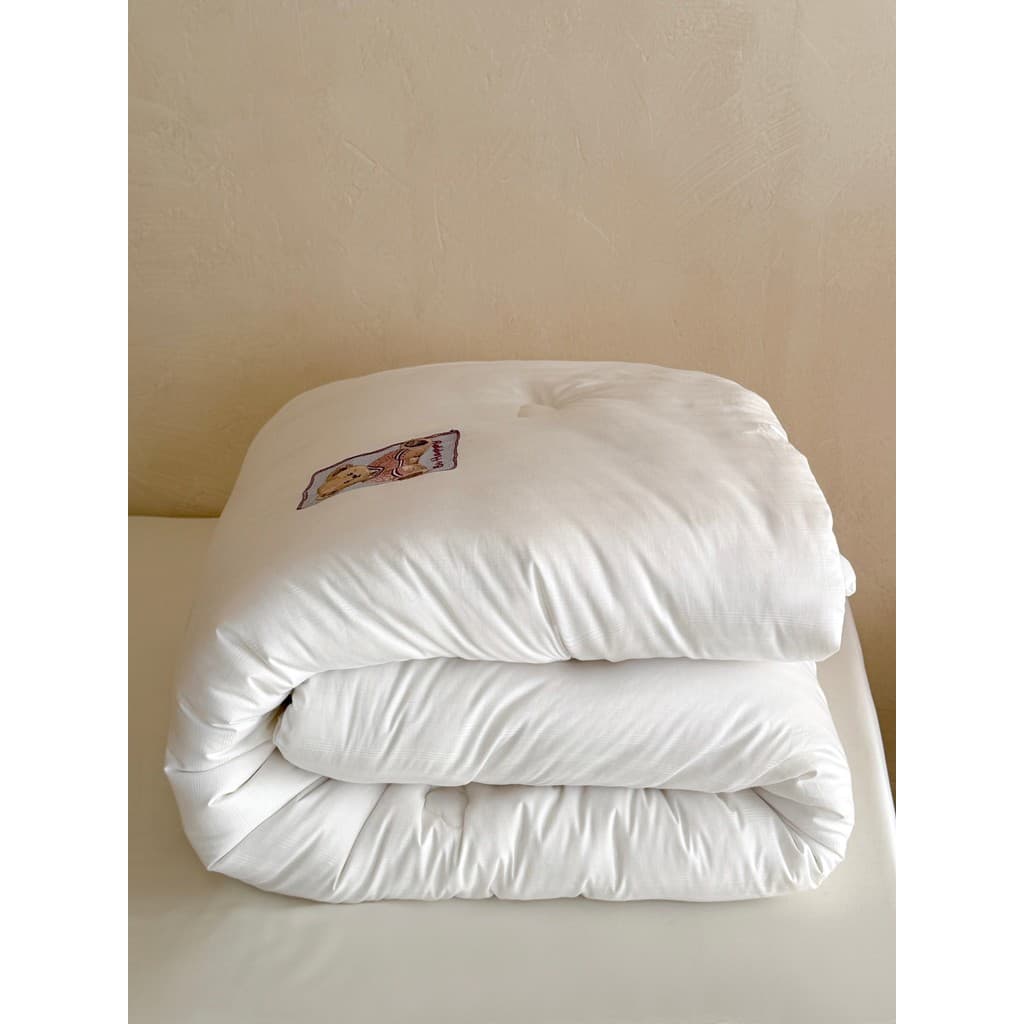 R ROLAND LIVE Simples Algodão Jacquard 55% Colcha de Soja Primavera Outono Colcha de Inverno Respirável Colcha de Verão