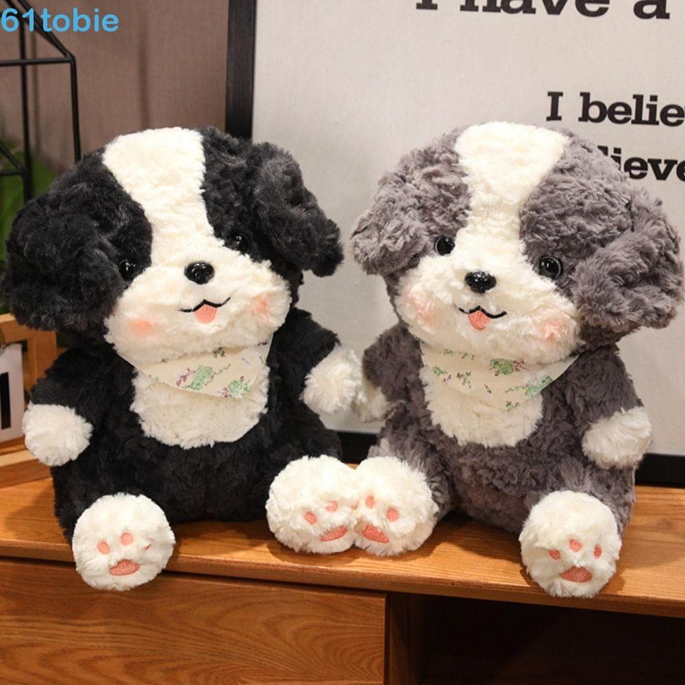 Boneca De Cachorro Animal De Pelúcia TOBIE , Brinquedo De Coleção De Simulação Desenho Animado